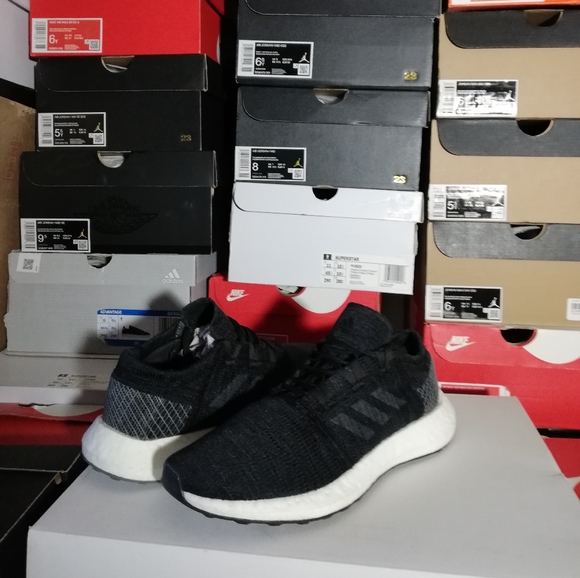 ADIDAS PUREBOOST WOMEN'S US SIZE 8 NEW WORE ONCE INDOOR NO BOX DUE IT'S DAMAGED - Picture 7 of 9